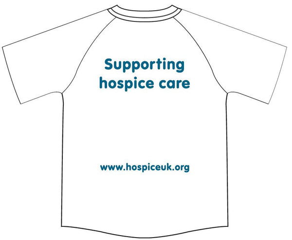 Hospice UK White Cotton T-shirt