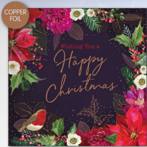 Wishing You A Happy Christmas Christmas Cards - Pack of 10