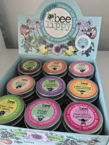 Bee Lippy Organic Lip Balm - 9 scents